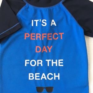 Gap water shirt 18 24 Mo blue pool boys girls